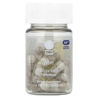 Ritual, Iron, 15 Vegan Capsules