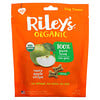 Riley’s Organics, חטיפים לכלבים בצורת עצם קטנה, מתכון תפוחים טעים, 142 גרם (5 אונקיות)
