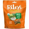 Riley’s Organics, طعام للكلب، عظم كبير، وصفة تفاح لذيذة، 5 أوقيات (142 غرام)