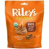 Riley’s Organics, 狗粮，小骨头，花生酱和糖蜜食谱，5 盎司（142 克）