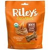 Riley’s Organics, Hunde-Leckerli, Großer Knochen, Erdnussbutter & Melasse, 142 g