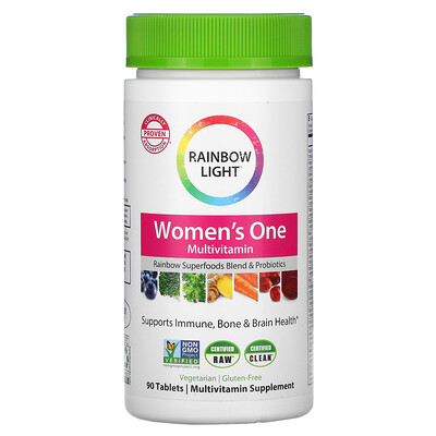 Rainbow Light Women's One, мультивитамины для женщин, 90 таблеток