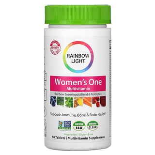 Rainbow Light, Multivitamínico Women's One, 90 Comprimidos