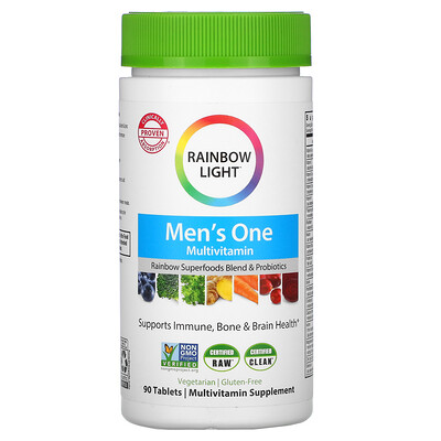 Rainbow Light Men's One, мультивитамины для мужчин, 90 таблеток