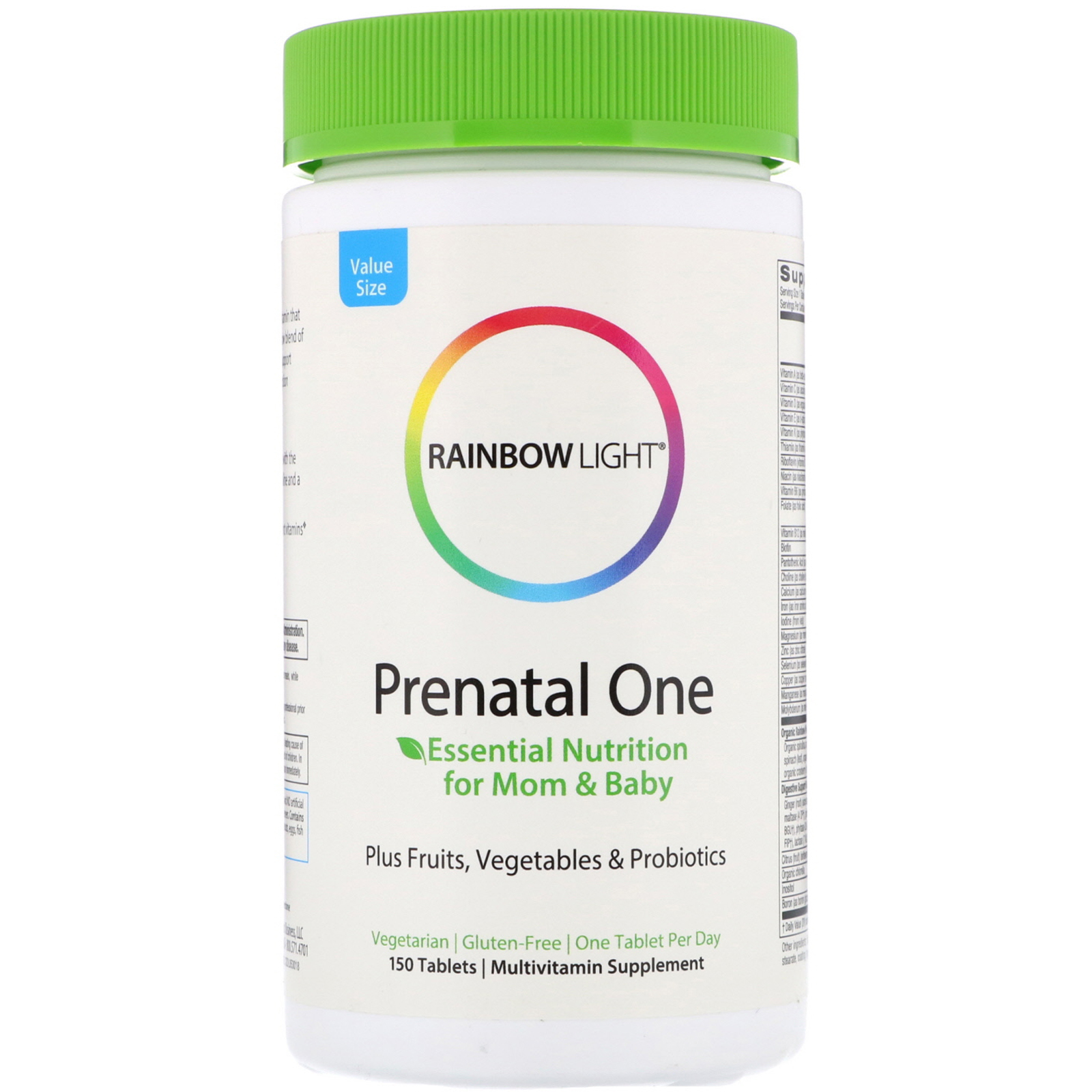 Rainbow Light, Prenatal One, 150 Tablets
