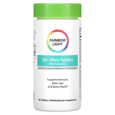 

Rainbow Light 50+ Mini Tablet Multivitamin 90 Tablets