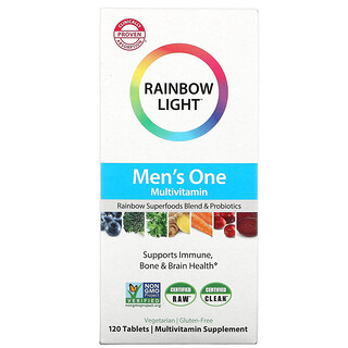 Rainbow Light, 男性每日一片多维生素，120 片