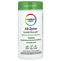 All-Zyme™, рослинні ферменти та пробіотики, 90 веганських капсул