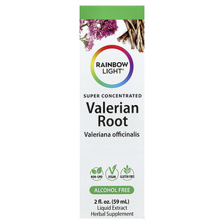 Rainbow Light, Valerian Root, Alcohol Free, 59 ml (2 fl oz)