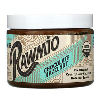Rawmio, チョコレートヘーゼルナッツスプレッド、170g（6オンス）
