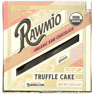 Rawmio, 有機未加工巧克力松露蛋糕，5 盎司（142 克）