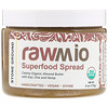 Rawmio, Superfood Spread, Creamy Organic Almond Butter with Goji, Chia and Hemp, 6 oz (170 g)