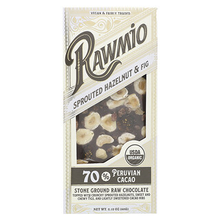 Rawmio, Φλοιός φουντουκιού και σύκου με φύτρα, 70% περουβιανό κακάο, 60 γρ.