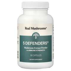 5 Defenders®, порошок із екстракту гриба, 90 капсул