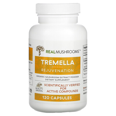 

Real Mushrooms Tremella Rejuvenation 120 Capsules