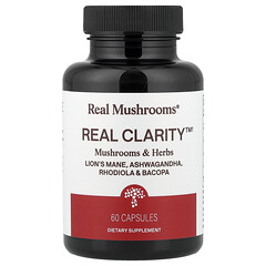 RealClarity™, гриби й трави, 60 капсул