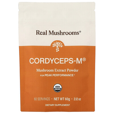 Product Image for Real Mushrooms, Cordyceps-M , Mushroom Extract Powder, 2.12 oz (60 g)