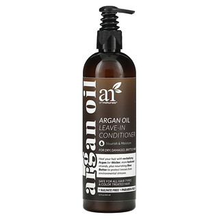 Artnaturals, Argan Oil Leave-In Conditioner, For Dry, Damaged, Brittle Hair, 12 fl oz (355 ml)