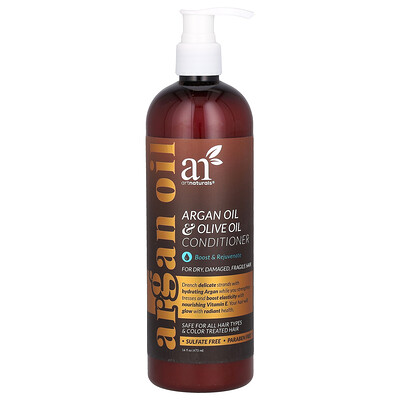 Product Image for artnaturals, Argan Oil & Olive Oil Conditioner, Boost & Rejuvenate, 16 fl oz (473 ml)