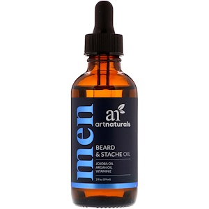 Арт Натуралс, Beard & Stache Oil, 2 fl oz (59 ml) отзывы покупателей