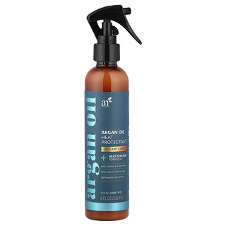 artnaturals, Argan Oil Heat Protectant, For All Hair Types, 8 fl oz (236 ml)