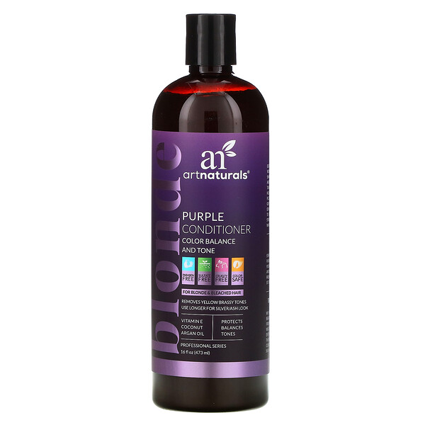 кондиционер для волос Blonde Purple, баланс цвета, 473 мл (16 жидк. унций)