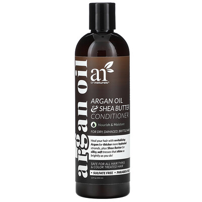 Artnaturals Argan Oil & Shea Butter Conditioner, 12 fl oz (355 ml)