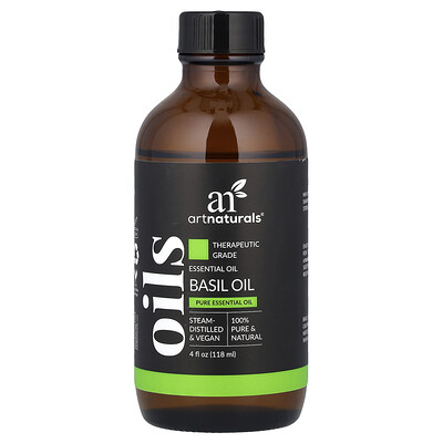 Product Image for artnaturals, Essential Oil, Basil, 4 fl oz (118 ml)