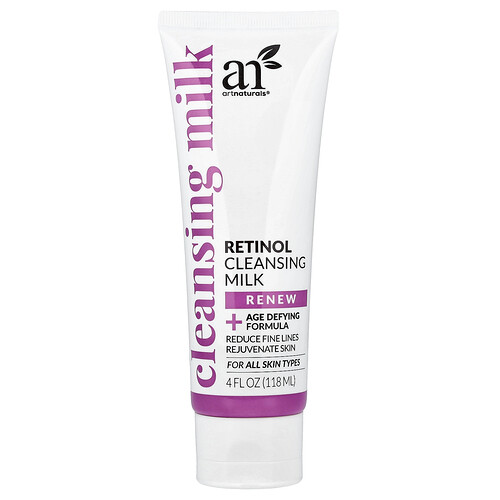 Artnaturals Retinol Cleansing Milk, For All Skin Types, 4 fl oz (118 ml)