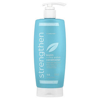 artnaturals, Acondicionador fortalecedor con biotina y agua de arroz, Para hombres y mujeres, Paso 02, 473 ml (16 oz. líq.)