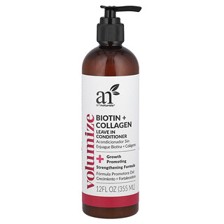 artnaturals, Volumize, Biotine + Collagène, Après-shampooing sans rinçage, 355 ml