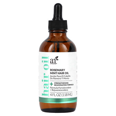 artnaturals  Rosemary Mint Hair Oil   4 fl oz (118 ml)
