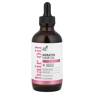 artnaturals, Keratin Hair Oil, For All Hair Types, 4 fl oz (118 ml)