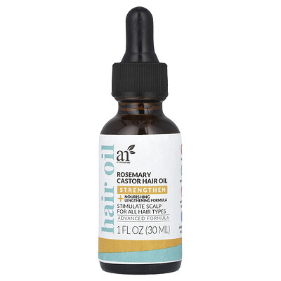 artnaturals  Hair Oil  Rosemary Castor  1 fl oz (30 ml)