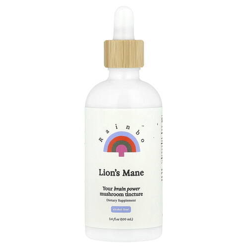 Rainbo, Lion's Mane, Alcohol-Free, 3.4 fl oz (100 ml)