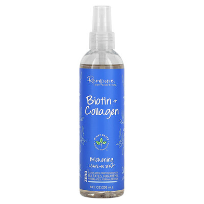 

Renpure Biotin + Collagen Thickening Leave-In Spray 8 fl oz (236 ml)