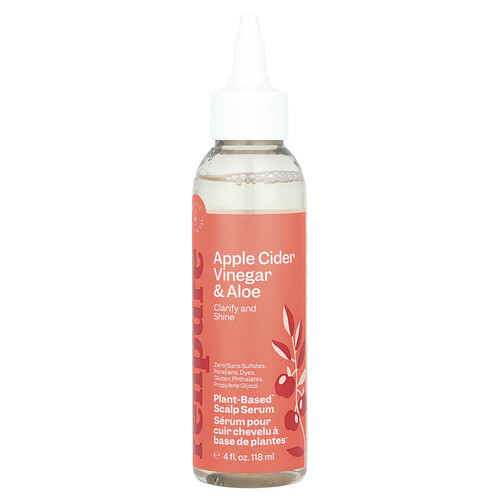 Renpure Plant-Based Scalp Serum, Apple Cider Vinegar & Aloe, 4 fl oz (118 ml)