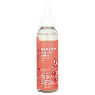 Renpure, Sérum de origen vegetal para el cuero cabelludo, Vinagre de sidra de manzana y aloe, 118 ml (4 oz. líq.)