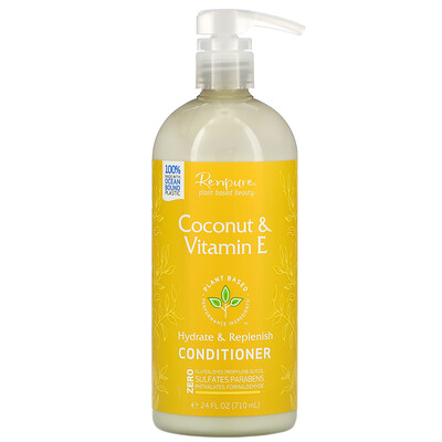 

Renpure, Coconut & Vitamin E Conditioner, 24 fl oz (710 ml)