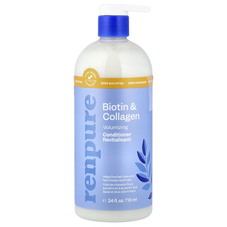 Renpure, Acondicionador voluminizador, Biotina y colágeno, 710 ml (24 oz. líq.)