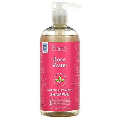 Renpure Rose Water Shampoo, 24 fl oz (710 ml)