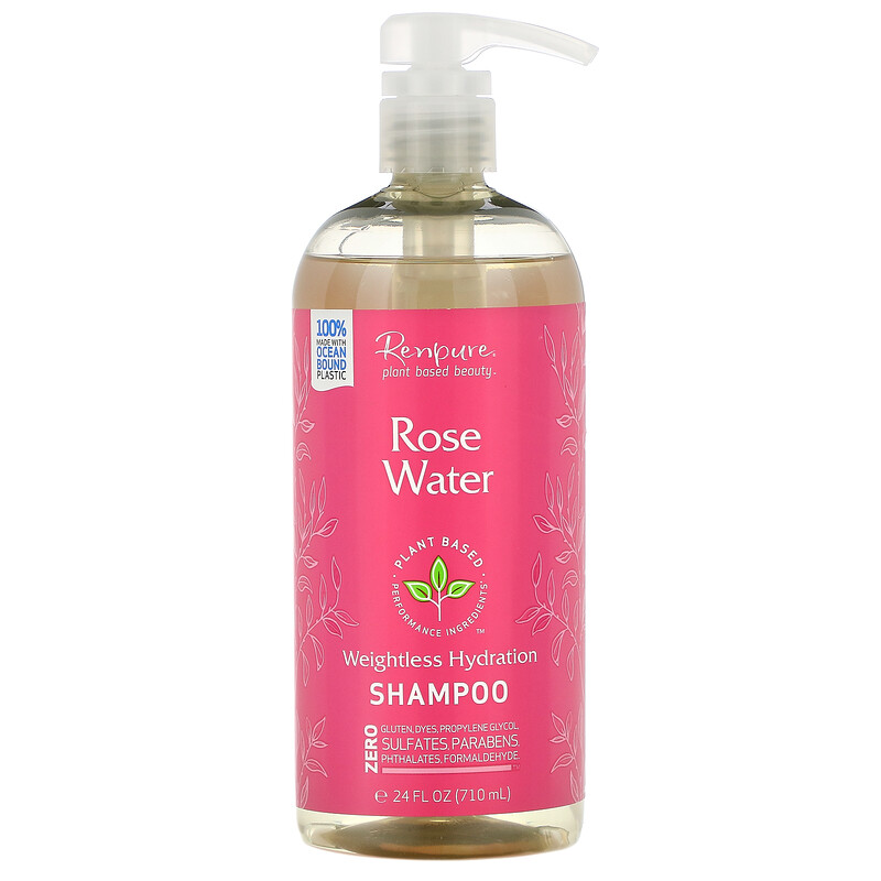 Rose Water Shampoo, fl oz (710 ml)