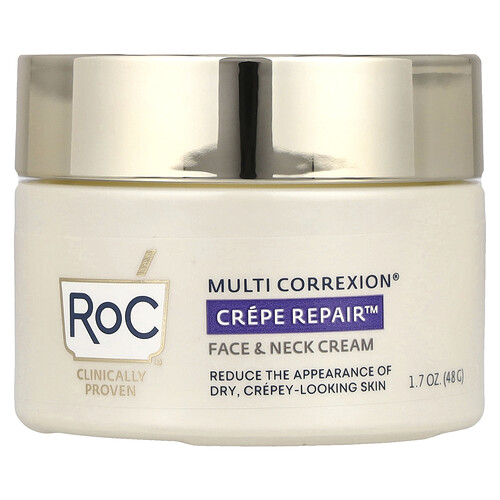 Roc Multi Correxion®, Crepe Repair™, Face & Neck Cream, 1.7 oz (48 g)