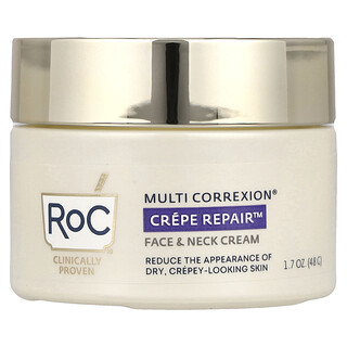 RoC, Multi Correxion®, Crepe Repair™, Krim Wajah & Leher, 48 g (1,7 ons)