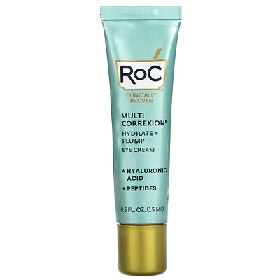 Купить RoC Multi Correxion, крем для области вокруг глаз, увлажнение и упругость, 15 мл (0, 5 жидк. унции)