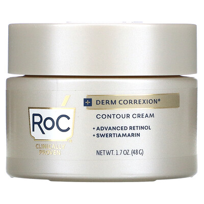RoC Derm Correxion, Contour Cream, Advanced Retinol  Swertiamarin, 1.7 fl oz (50 ml)