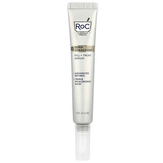 RoC, Derm Correxion®, Sérum comblant + traitant, Rétinol avancé et triple acide hyaluronique, 15 ml