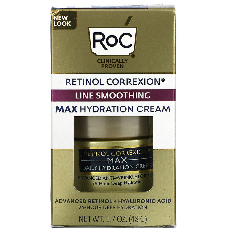 RoC, Retinol Correxion, Max Daily Hydration Creme, 1.7 oz (48 g) iHerb