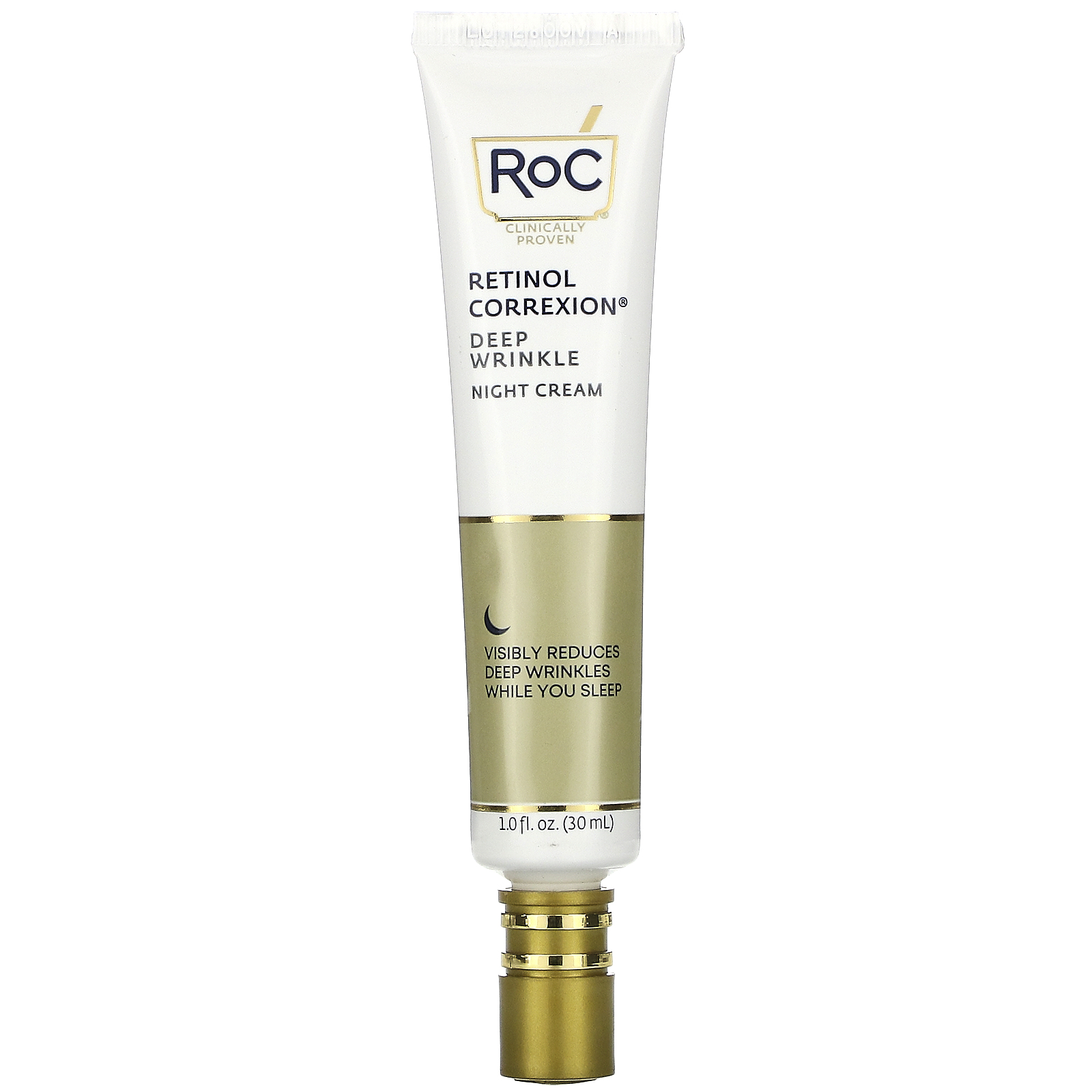 roc retinol correxion deep wrinkle anti aging night cream review)