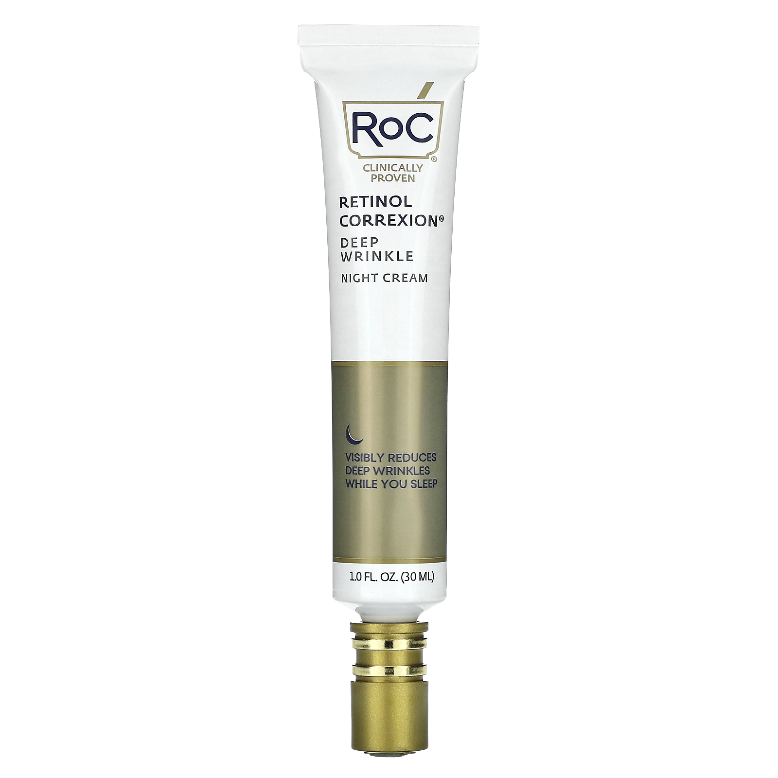 Roc, Retinol Correxion, Deep Wrinkle Night Cream, 1 Fl Oz (30 Ml)